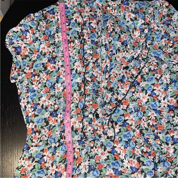 Janette Fashion Sheer  FLORAL DRESS - Size S - Picture 9 of 11